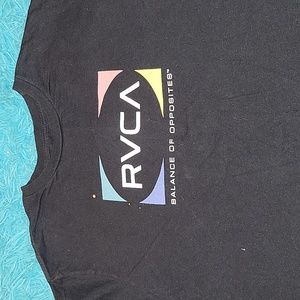 RVCA black tee size Men's L